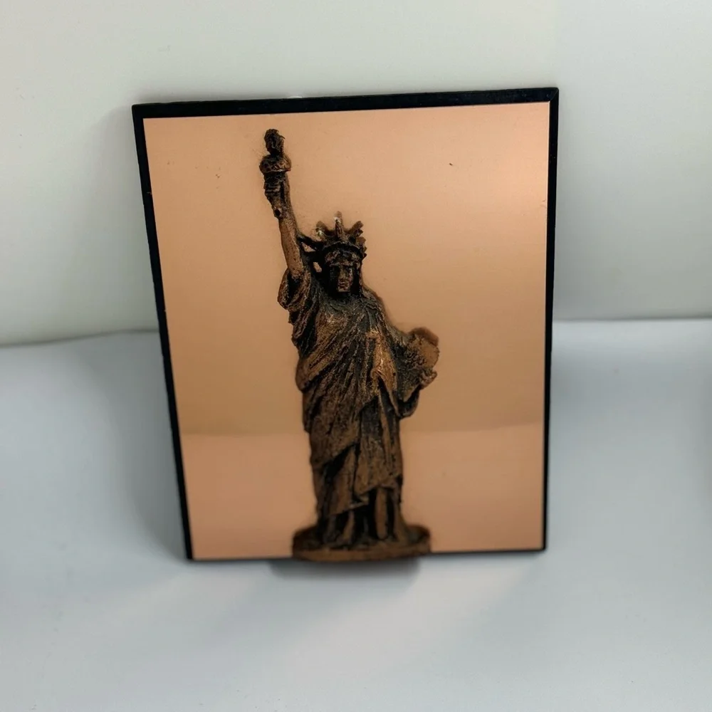 Copper Statue of Liberty Hanging Wall Art